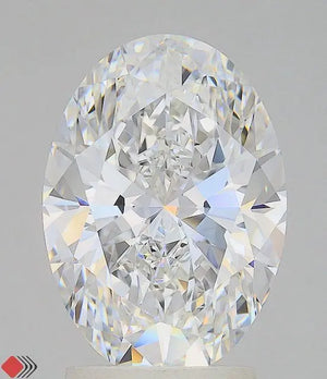3.03 Carat E-VVS1 Oval Lab Diamond