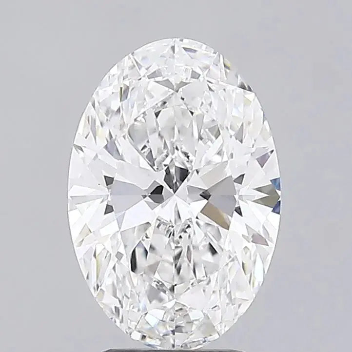 3.06ct Oval Lab Grown Diamond (Colour E, Clarity VVS2, IGI Certified)
