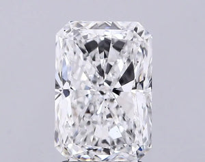 3.07 Carat E-SI1 Radiant Lab Diamond