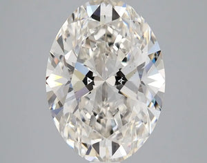 3.07 Carat H-VS1 Oval Lab Diamond