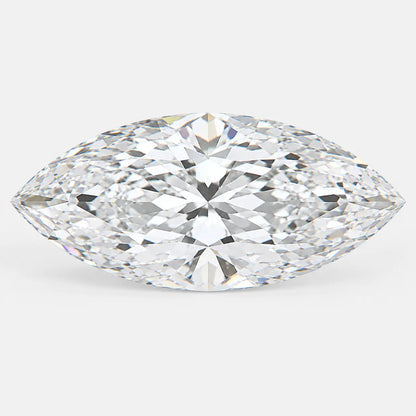 3.07ct Portuguese Cut Marquise Diamond F VVS2 Excellent AG & CO Jewellery