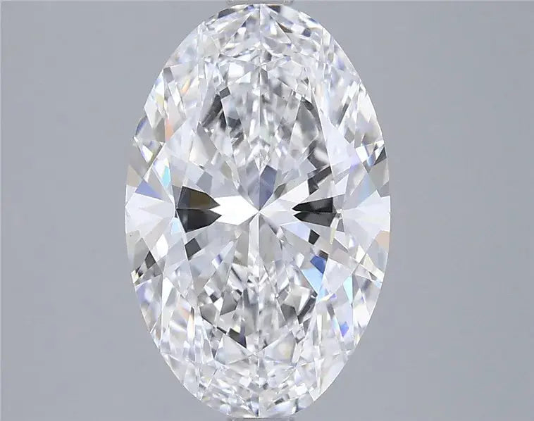 3.09ct Oval Lab Grown Diamond (Colour D, Clarity VVS2, IGI Certified)