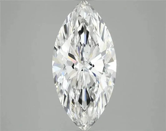 3.10ct Marquise Lab Grown Diamond (Colour E, Clarity VS1, IGI Certified) AG & CO Jewellery