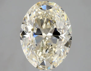 3.28 Carat L-VS1 Oval Cut Diamond