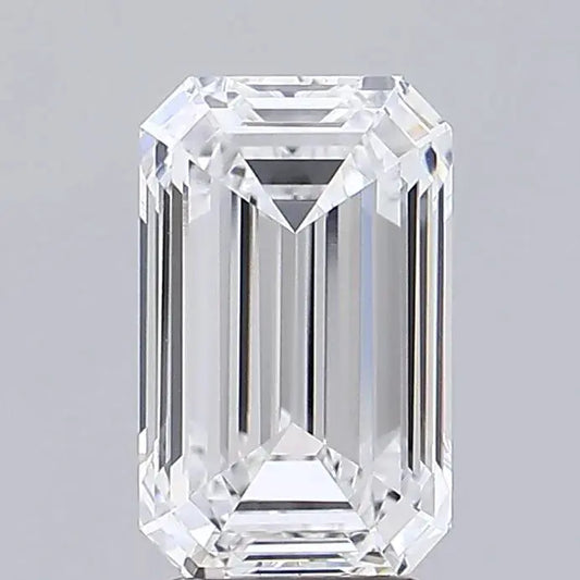 3.44ct Emerald Lab Grown Diamond (Colour D, Clarity VVS2, IGI Certified) AG & CO Jewellery