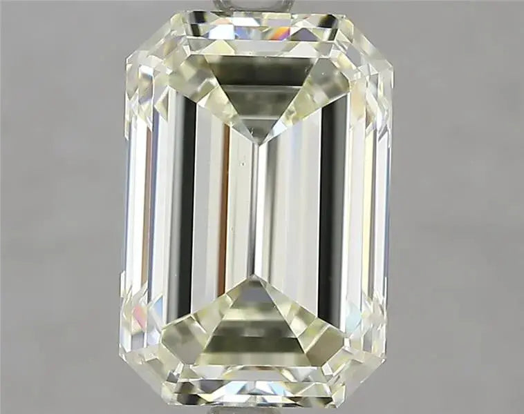 3.50ct emerald natural diamond (colour l, clarity vs1, hrd certified)