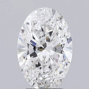 3.51 Carat E-VS1 Oval Lab Diamond