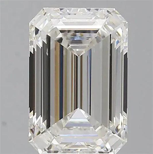 3.59ct Emerald Lab Grown Diamond (Colour F, Clarity VVS2, IGI Certified)