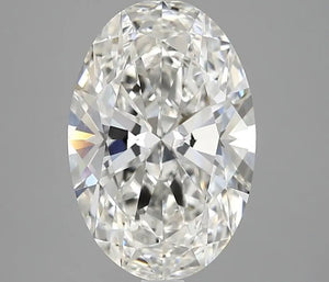 3.69 Carat G-VS1 Oval Lab Diamond