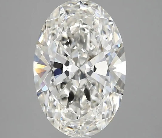 3.69 Carat G-VS1 Oval Lab Diamond AG & CO Jewellery