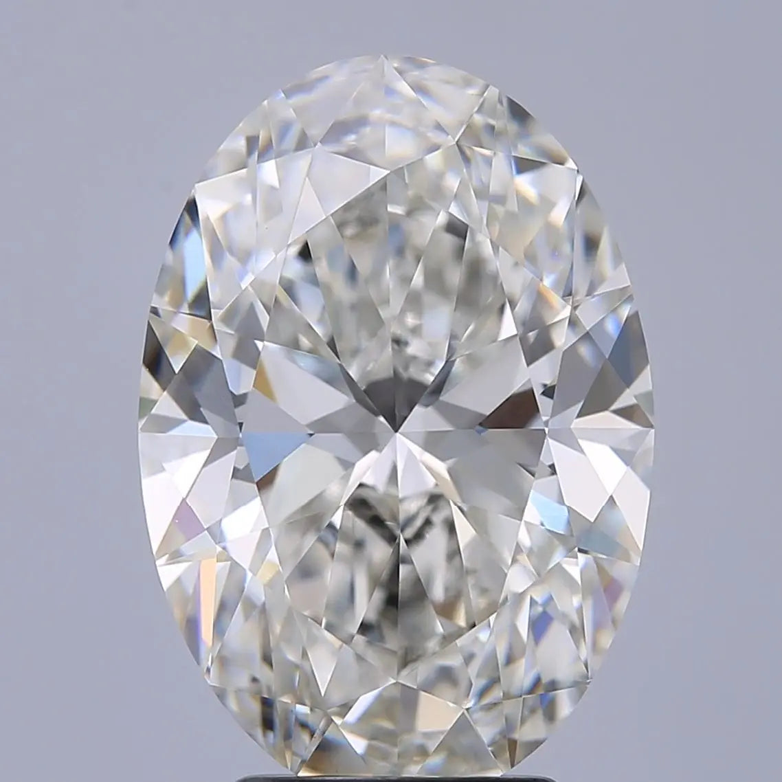 3.78 Carat G-VVS2 Oval Lab Diamond AG & CO Jewellery