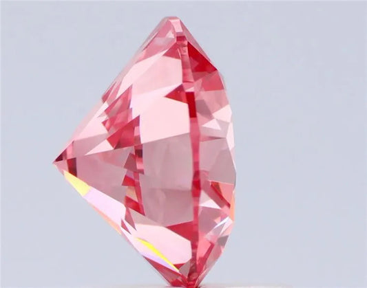 1.64ct Round Natural Diamond (Colour Fancy Vivid Pink, Clarity VVS1, Cut GD, GIA Certified) AG & CO Jewellery