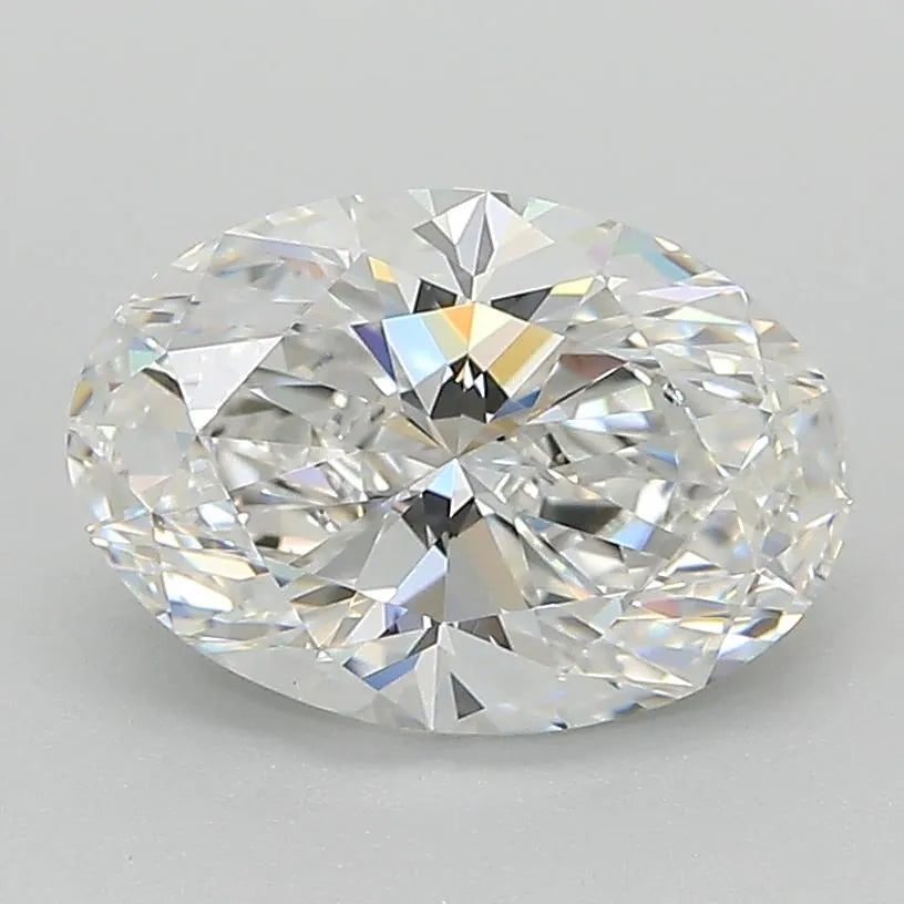 2.01ct Oval Lab Grown Diamond (Colour D, Clarity VS1, IGI Certified) AG & CO Jewellery