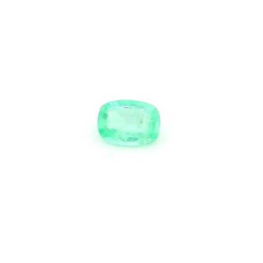0.68ct Cushion Natural Emerald (Colour Green, Clarity Slightly Included, Cut Faceted) AG & CO Jewellery
