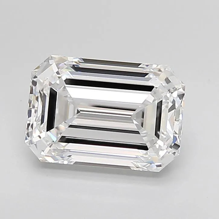 2.90ct Emerald Lab Grown Diamond (Colour D, Clarity IF, Cut EX, IGI Certified) - AG & CO Jewellery
