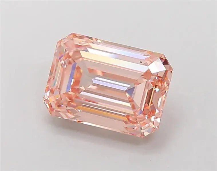 3.04ct emerald pink lab grown diamond (colour fancy intense pink, clarity vs2, igi certified) - ag & co jewellery