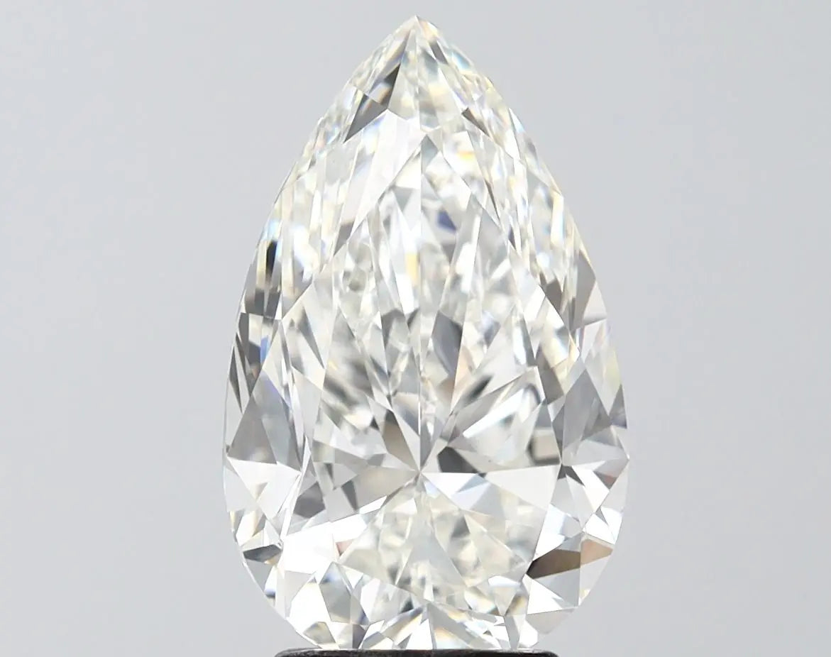 4.00 Carat G-VVS2 Pear Lab Diamond AG & CO Jewellery
