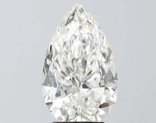 4.00 Carat G-VVS2 Pear Lab Diamond AG & CO Jewellery