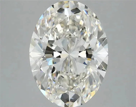 4.00ct Oval Lab Grown Diamond (Colour G, Clarity VS1, IGI Certified) - AG & CO Jewellery