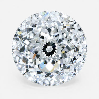 4.00ct Portuguese Cut Round Lab Grown Diamond