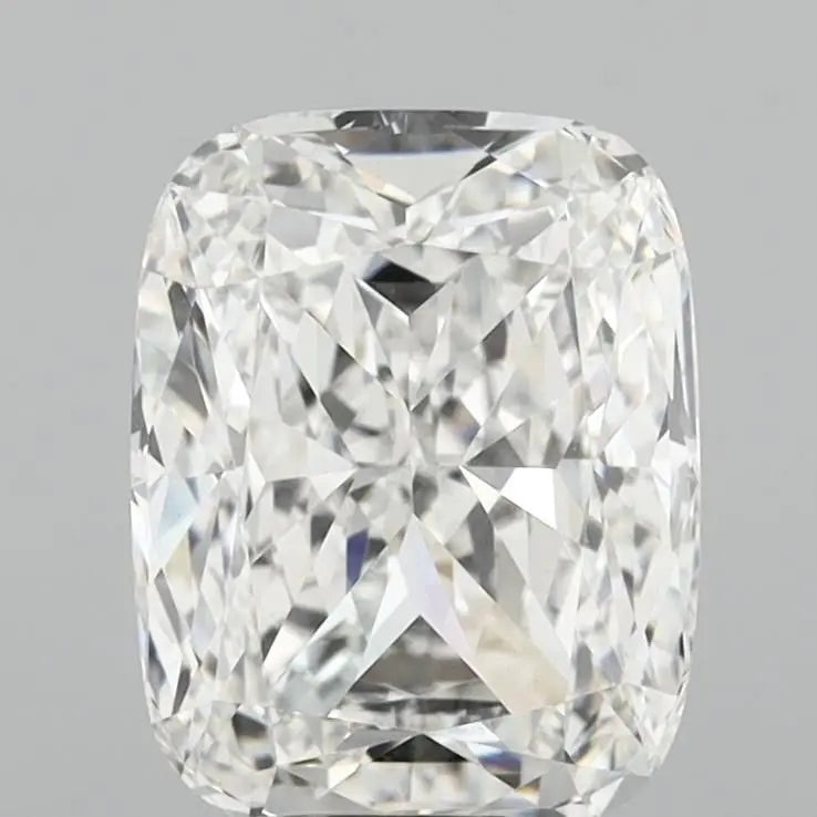 4.02 carat f-vs1 cushion lab diamond