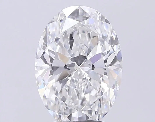 4.02 Carat F-VVS2 Oval Lab Diamond AG & CO Jewellery