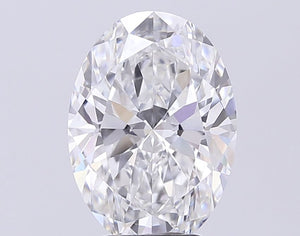 4.02 Carat F-VVS2 Oval Lab Diamond