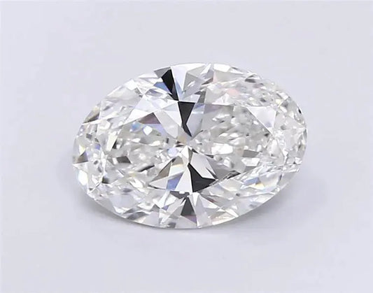 4.02ct Oval Lab Grown Diamond (Colour E, Clarity VVS2, IGI Certified) - AG & CO Jewellery