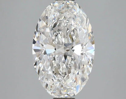 4.03ct Oval Modified Brilliant Crushed Ice Lab Grown Diamond (F VS1 EX EX)