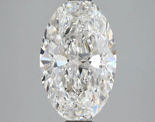 4.03ct Oval Modified Brilliant Crushed Ice Lab Grown Diamond (F VS1 EX EX)