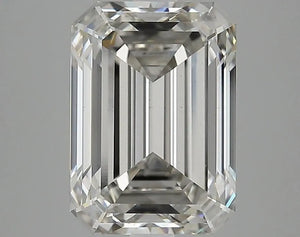 4.18 Carat H-VS1 Emerald Lab Diamond