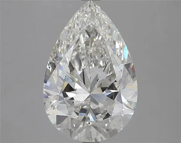4.30ct pear lab grown diamond (colour g, clarity si1, igi certified) ag & co jewellery