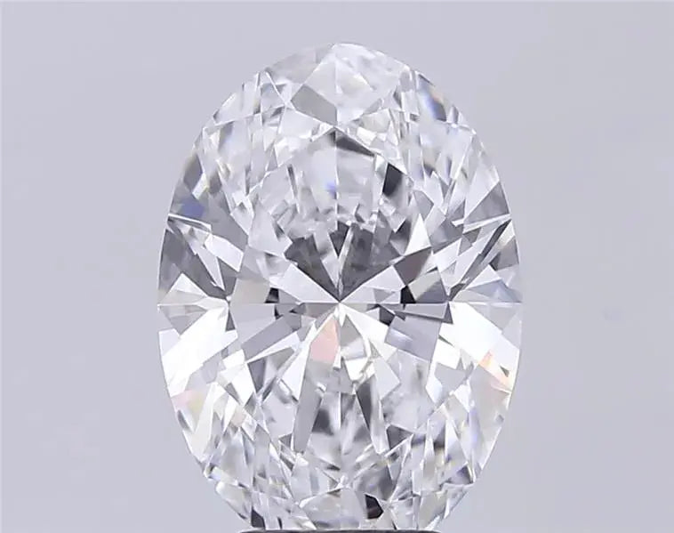 4.36ct Oval Lab Grown Diamond (Colour D, Clarity VVS2, IGI Certified)