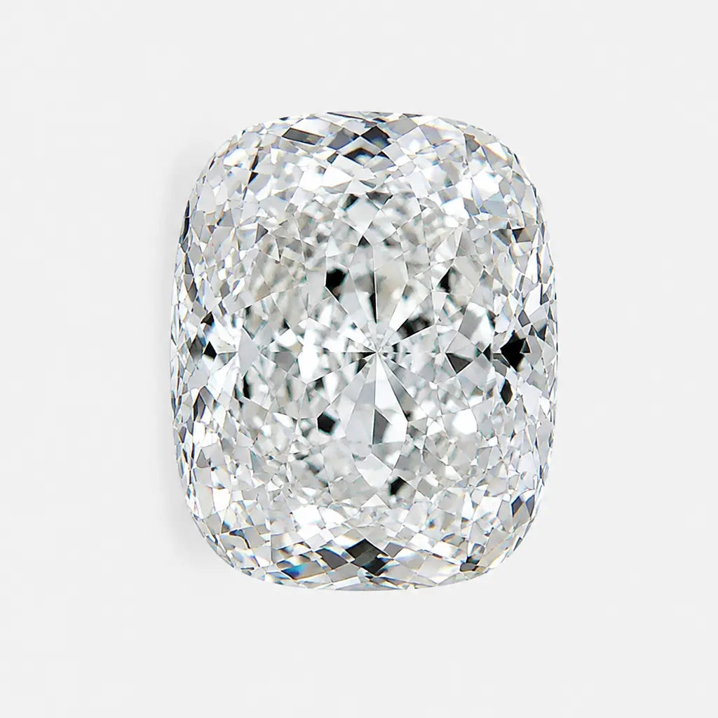 4.38ct Portuguese Cut Cushion Diamond E VVS2 Excellent AG & CO Jewellery