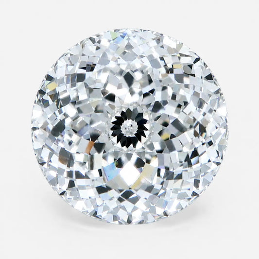 4.50ct Portuguese Cut Round Lab Grown Diamond