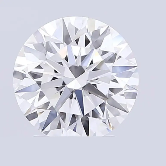 4.54ct Round Brilliant Lab Grown Diamond – E VS1, Ideal Cut, EX EX 