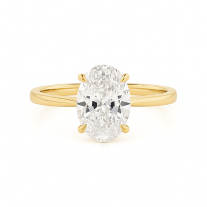 Gabriella - 4 Claw Classic Solitaire Engagement Ring Setting AG & CO Jewellery