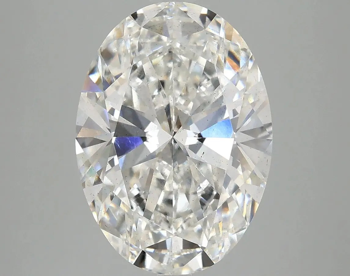 5.00 carat f-si1 oval lab diamond ag & co jewellery