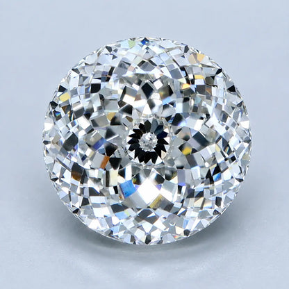 5.00ct Portuguese Cut Round Lab Grown Diamond
