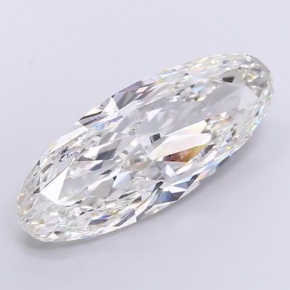 5.03ct Oval Lab-Grown Diamond,  F Color- Clarity  VVS2,   EX/EX,  2.86 Ratio, IGI Certified:  LG750572394 AG & CO Jewellery