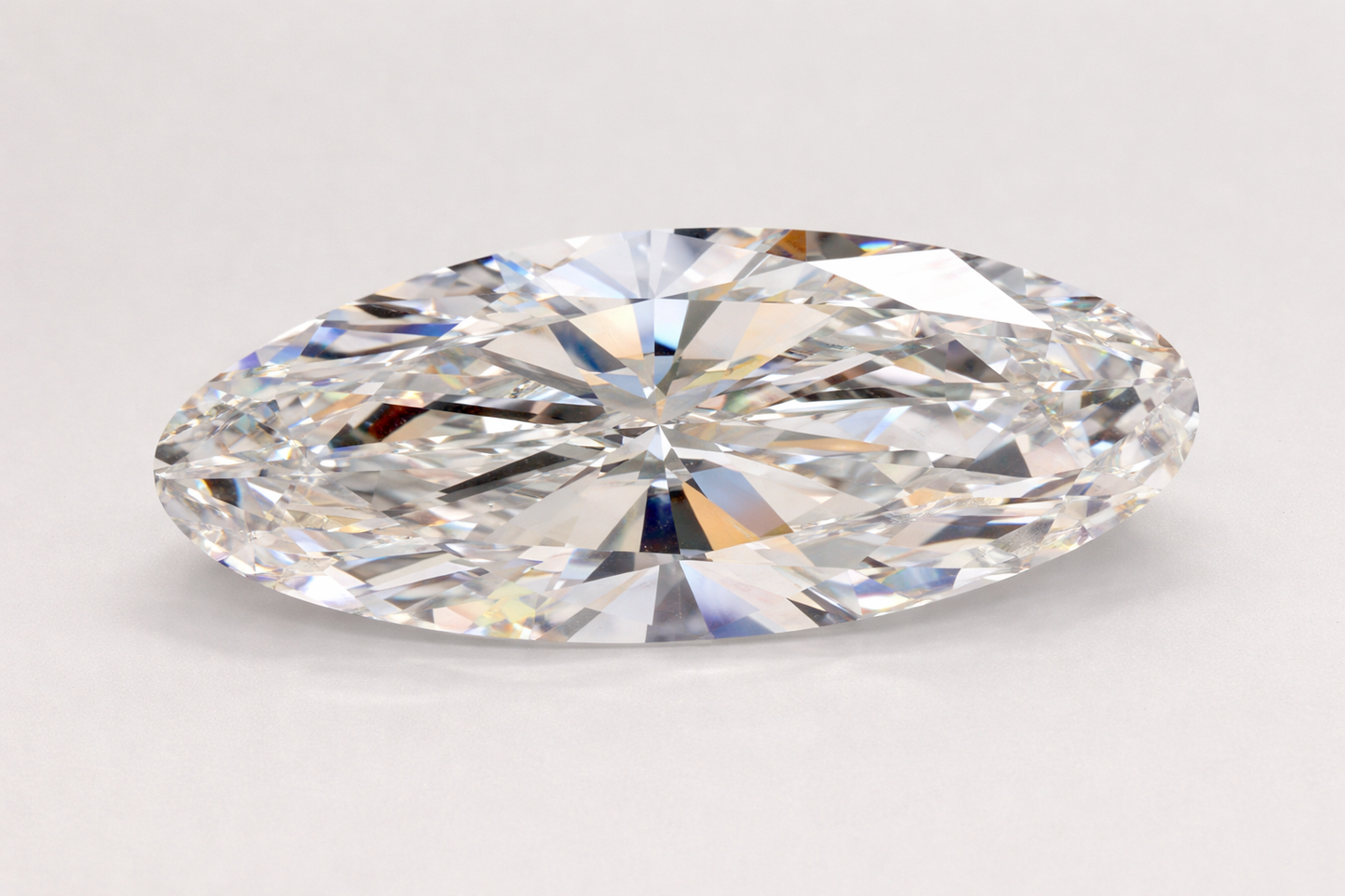 5.03ct oval lab-grown diamond,  f color- clarity  vvs2,   ex/ex,  2.86 ratio, igi certified:  lg750572394 ag & co jewellery