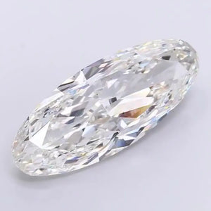 5.03ct Oval Lab-Grown Diamond, F Color, VVS2 Clarity, EX/EX, 2.86 Ratio, IGI Certified: LG750572394