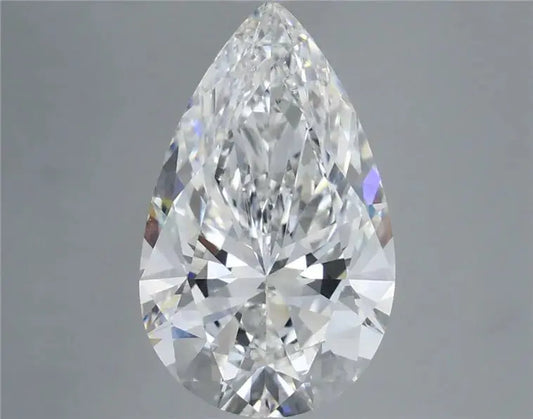 5.09ct Pear Lab Grown Diamond (Colour E, Clarity VVS2, IGI Certified) AG & CO Jewellery