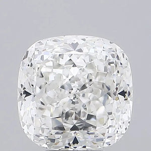 5.38 Carat F-VVS2 Cushion Lab Diamond