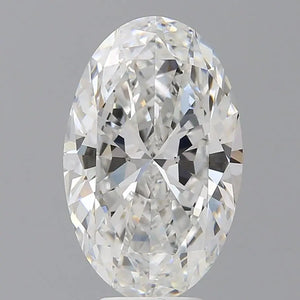 5.51 Carat F-VVS2 Oval Lab Diamond