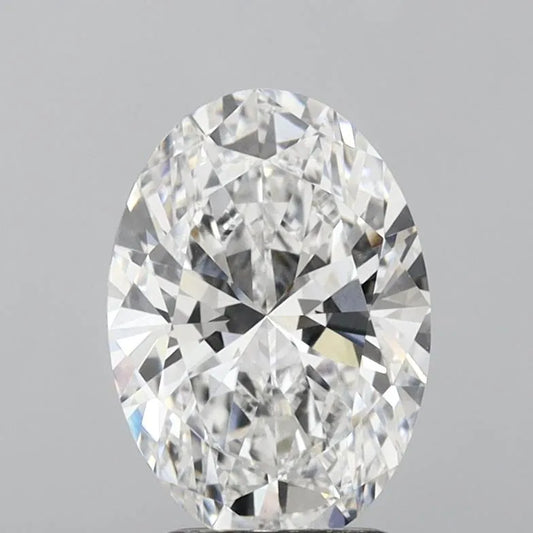 3.07ct Oval Lab Grown Diamond (Colour E, Clarity VVS2, IGI)