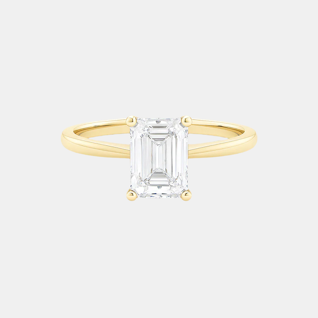 Chloe -  5 Claw Pear Pavé Solitaire with Hidden Halo Lab Diamond Engagement Ring AG & CO Jewellery