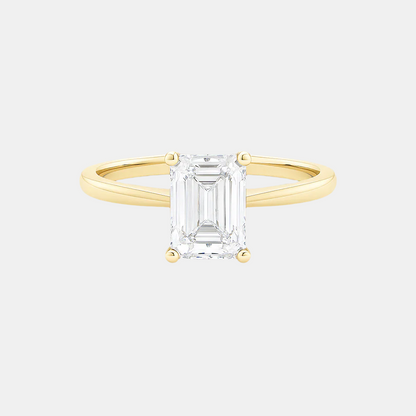 Chloe -  5 Claw Pear Pavé Solitaire with Hidden Halo Lab Diamond Engagement Ring AG & CO Jewellery