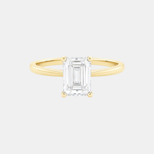 Chloe -  5 Claw Pear Pavé Solitaire with Hidden Halo Lab Diamond Engagement Ring AG & CO Jewellery