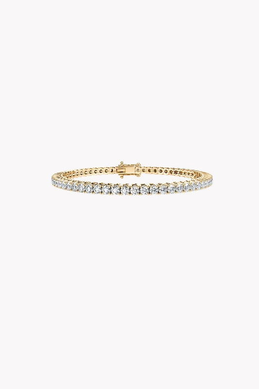 4.28ct Lab Grown Diamond Tennis Bracelet in 10K Gold AG & CO Jewellery